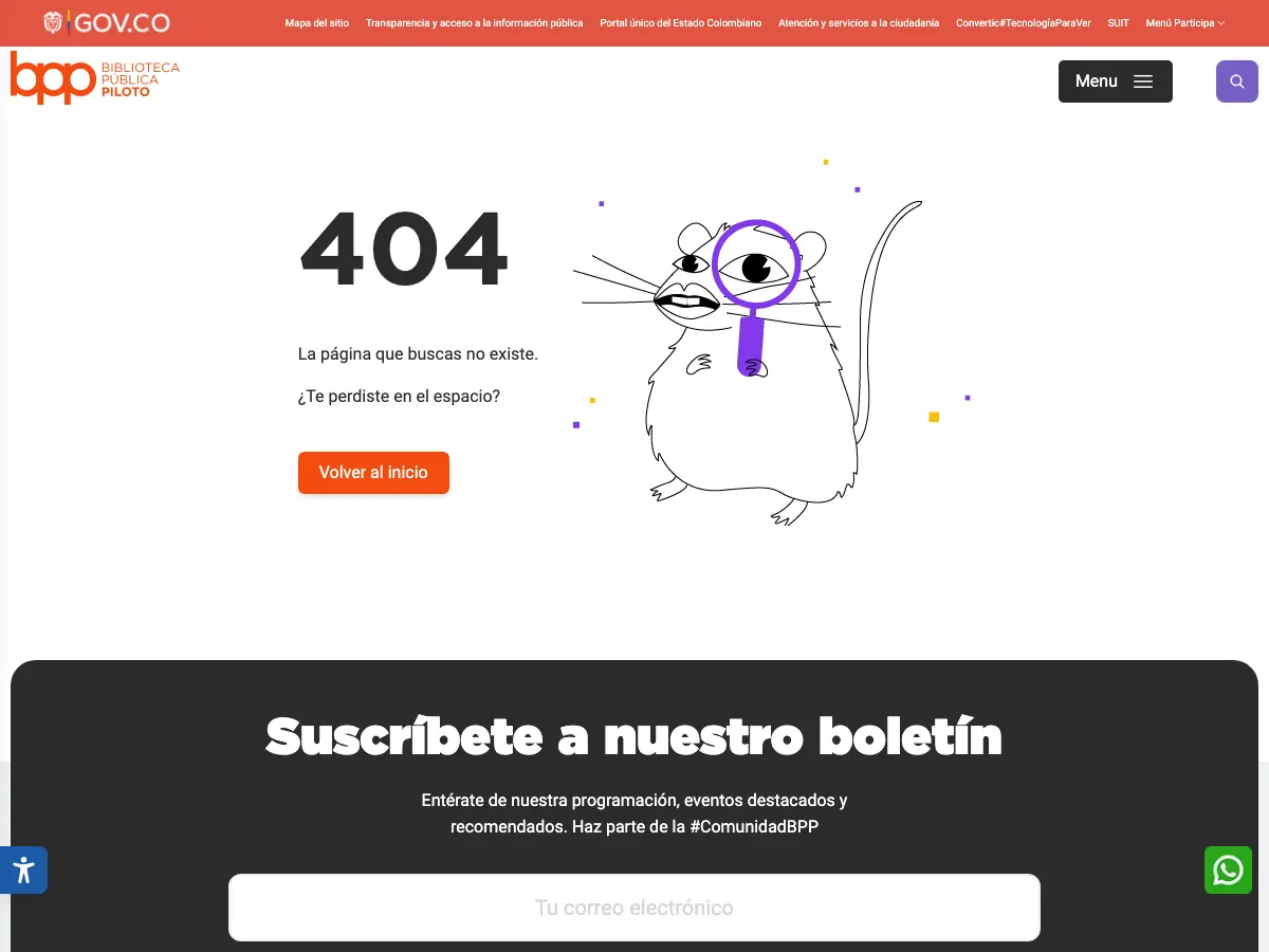 Biblioteca Juan Zuleta Ferrer's website