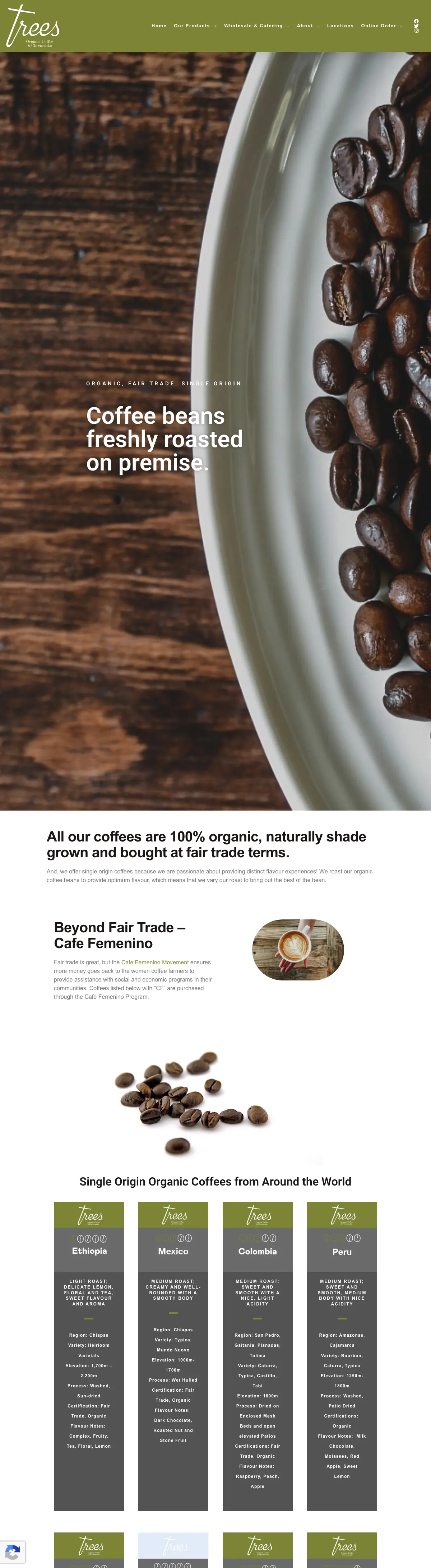 Trees Organic Coffee 450 Granville, photo 1