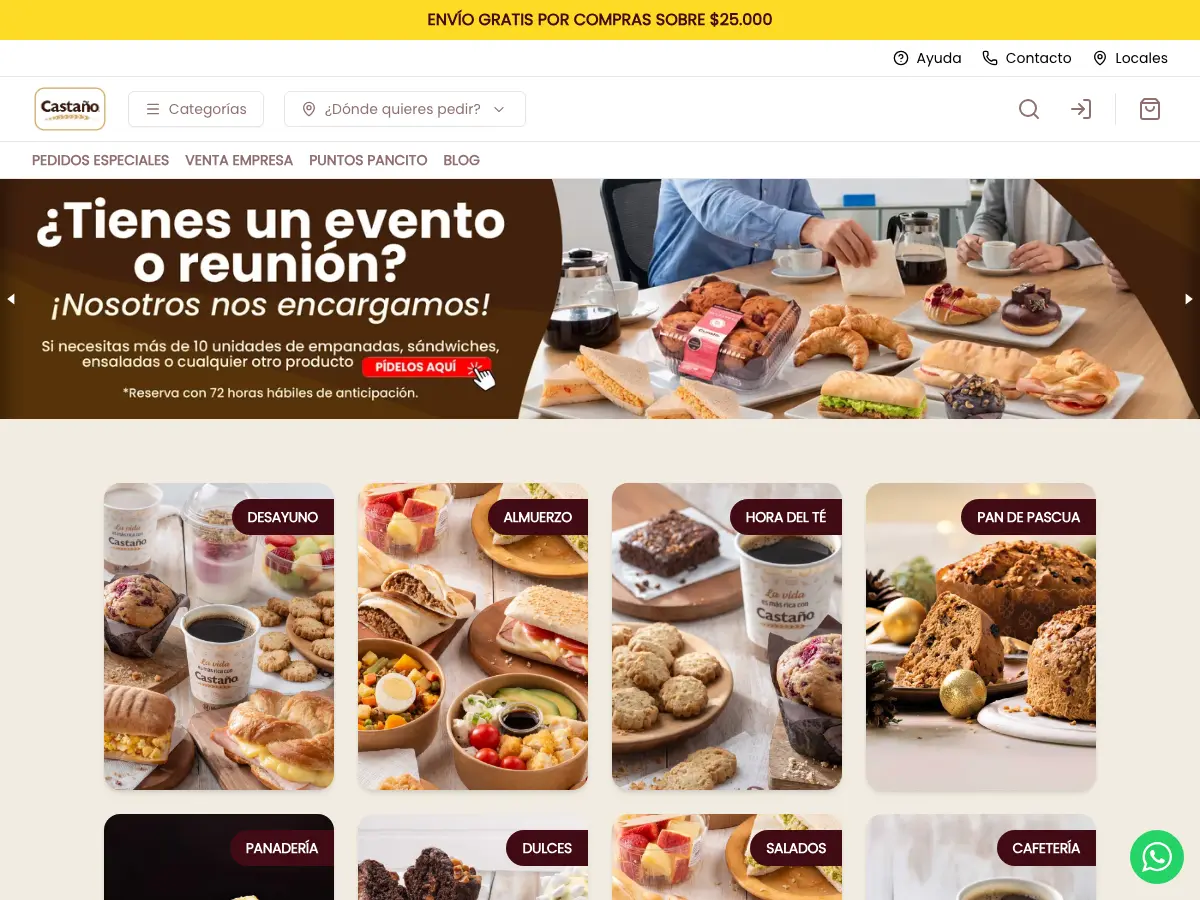 Castaño's website