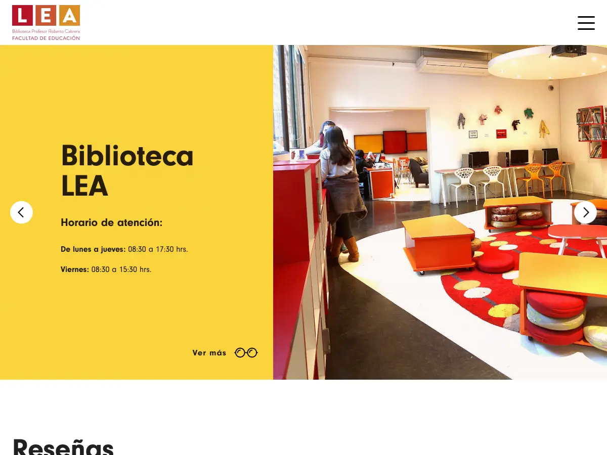 Biblioteca Lea's website