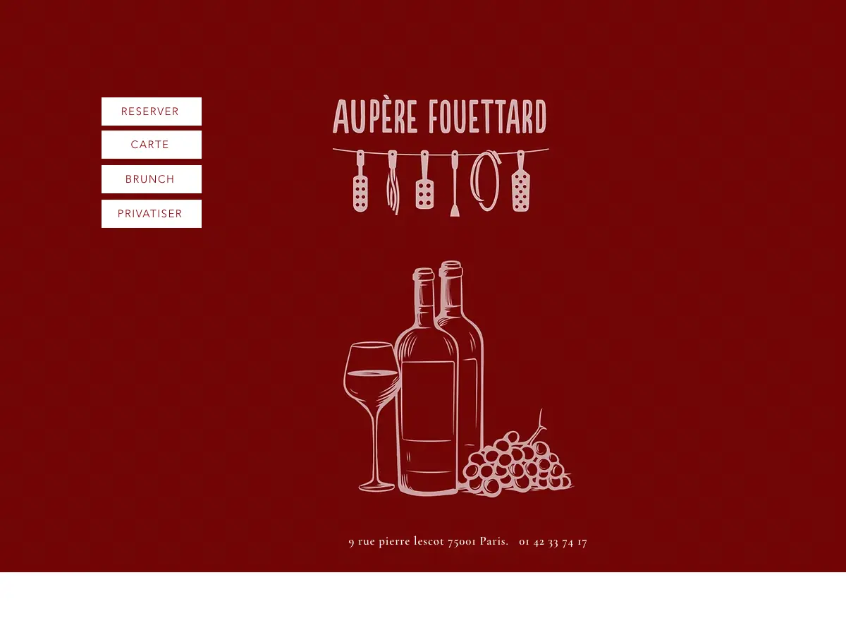 Au Père Fouettard's website