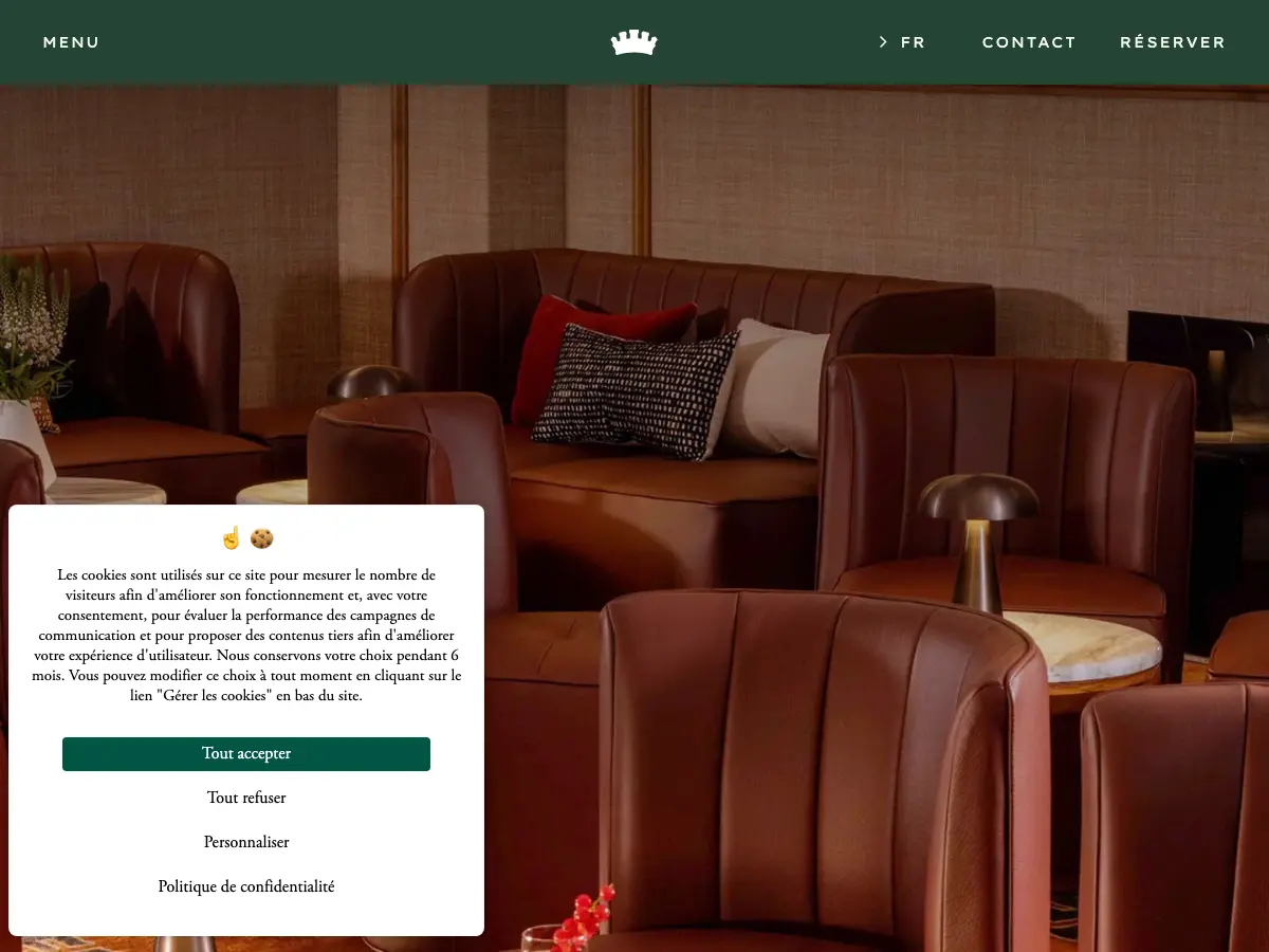 Cafe Laurent's website