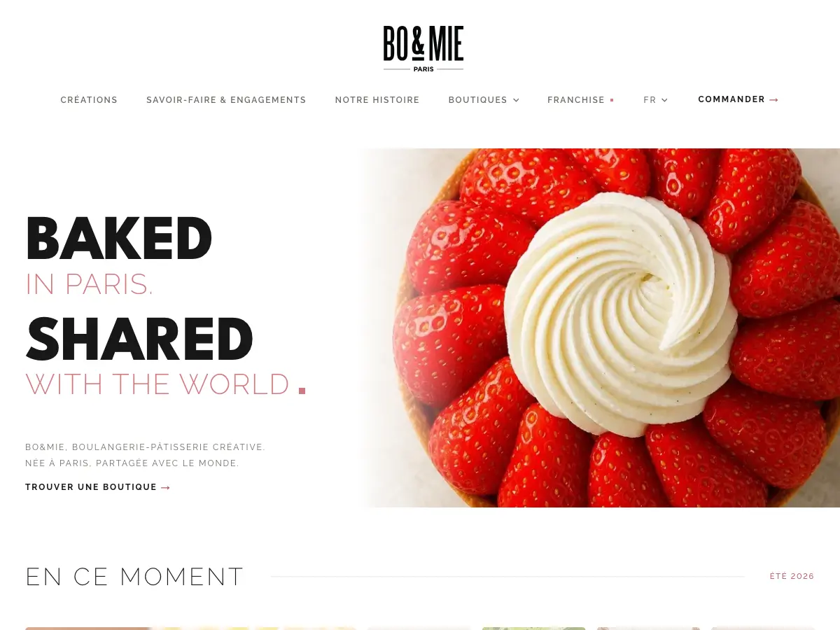 BO&MIE's website