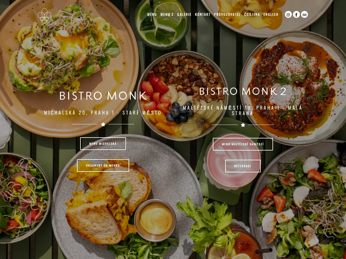 Bistro Monk's website