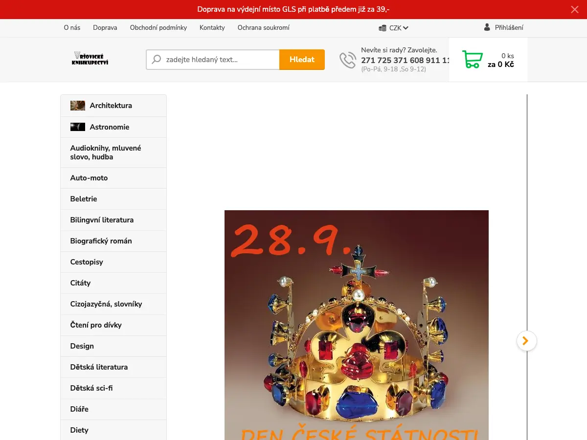 Vršovické knihkupectví, s.r.o.'s website