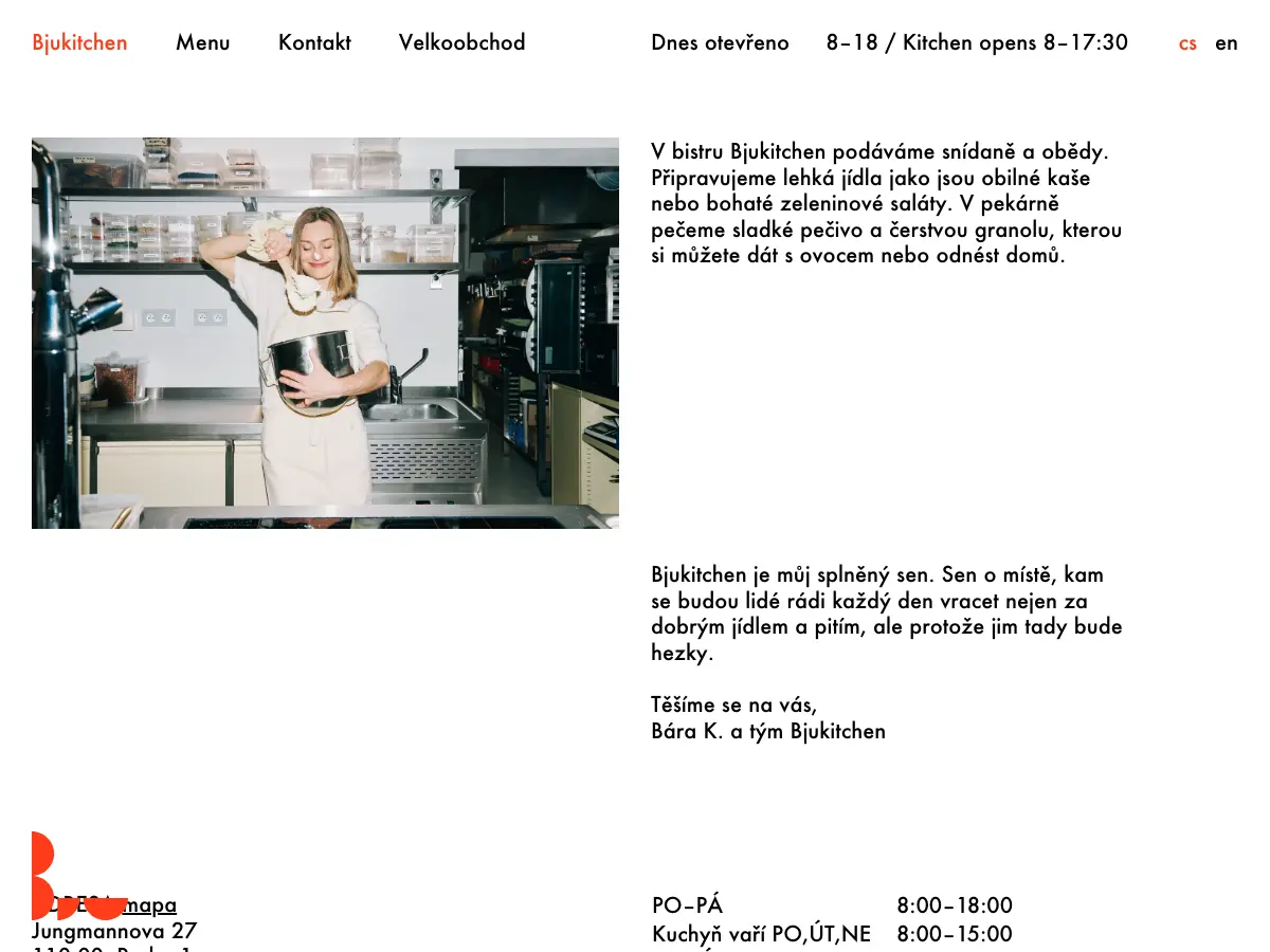 Bjukitchen's website
