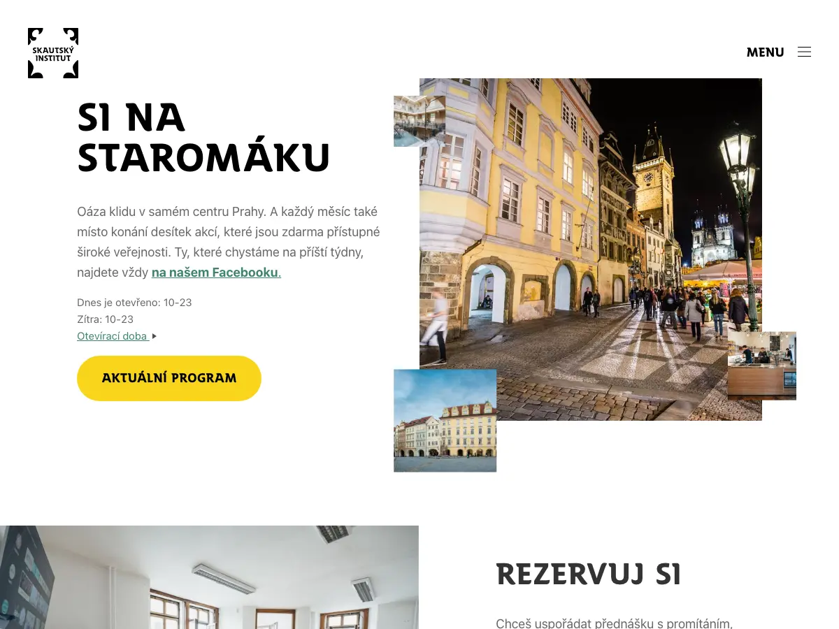 Skautský Institut's website