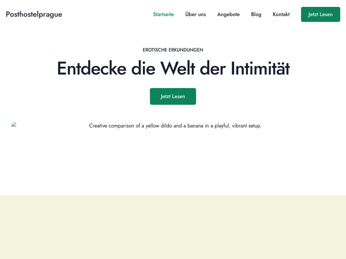 Post Hostel Prague's website