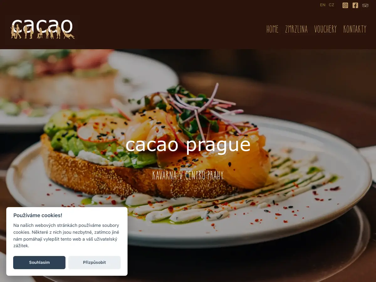Cacao's website