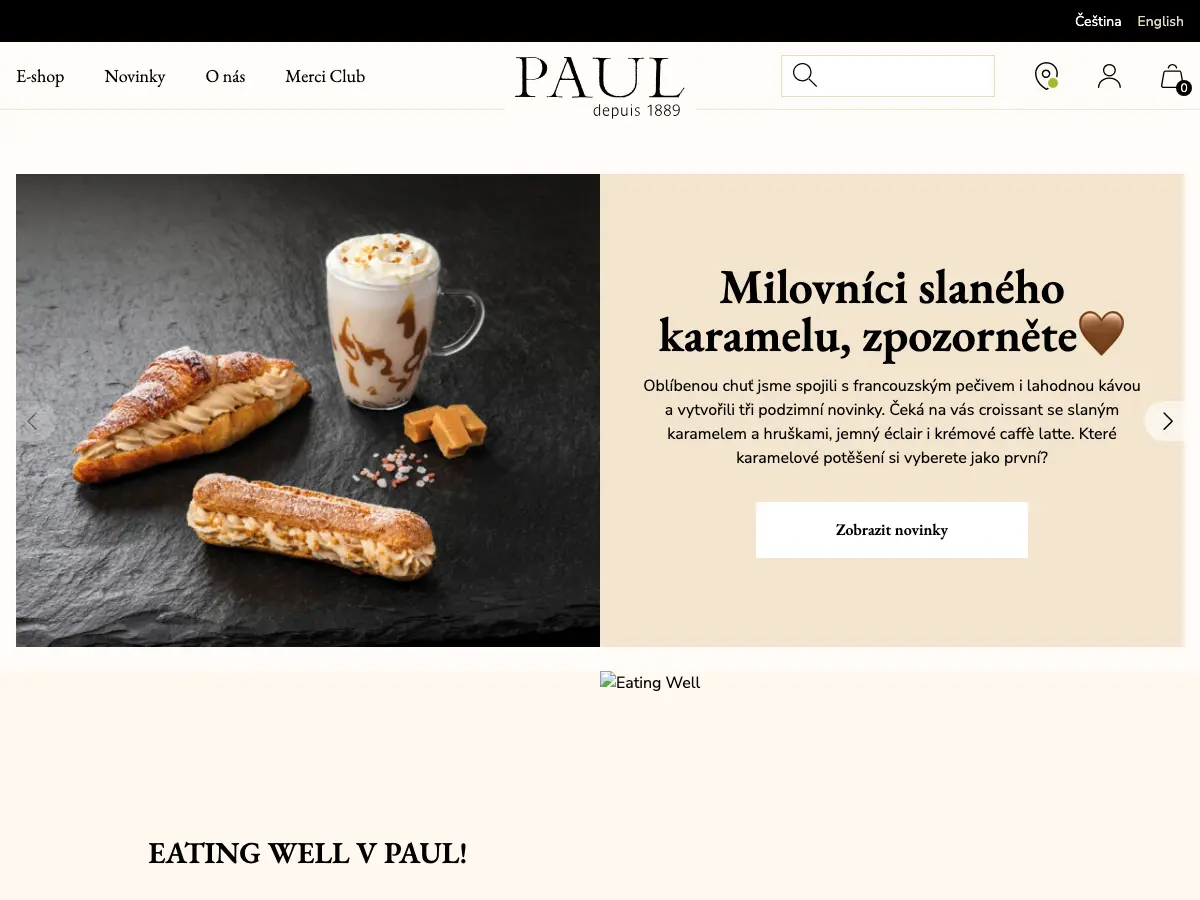 PAUL Karlín's website