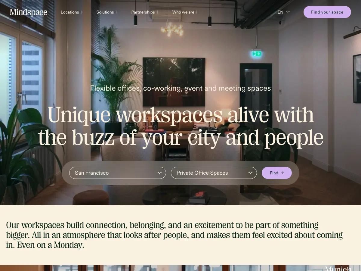 Mindspace La-Guardia's website