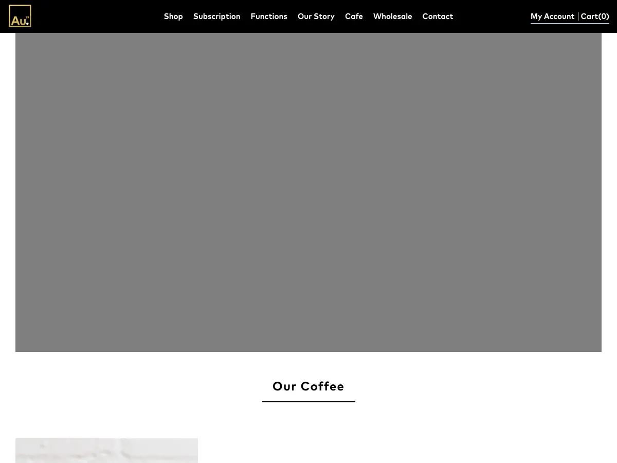 Au79 Café's website