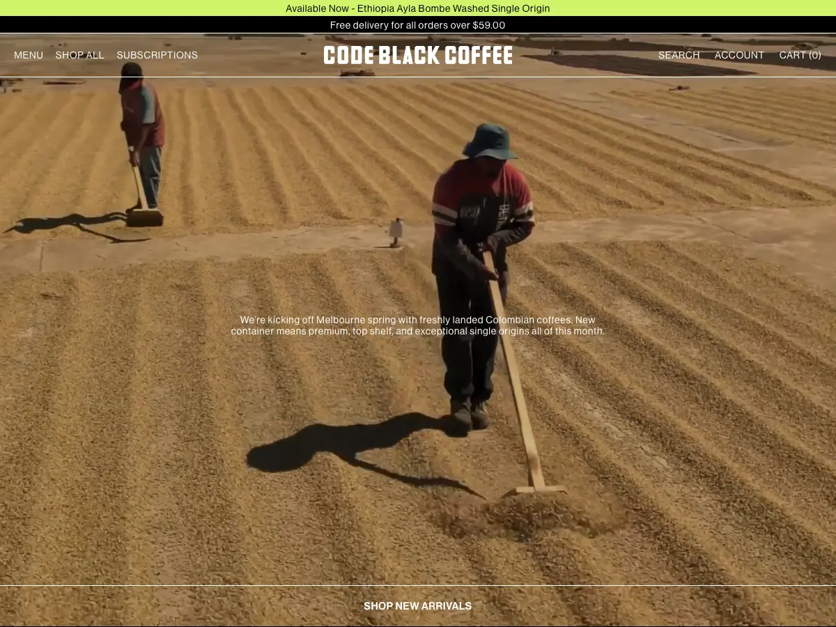 Code Black's website