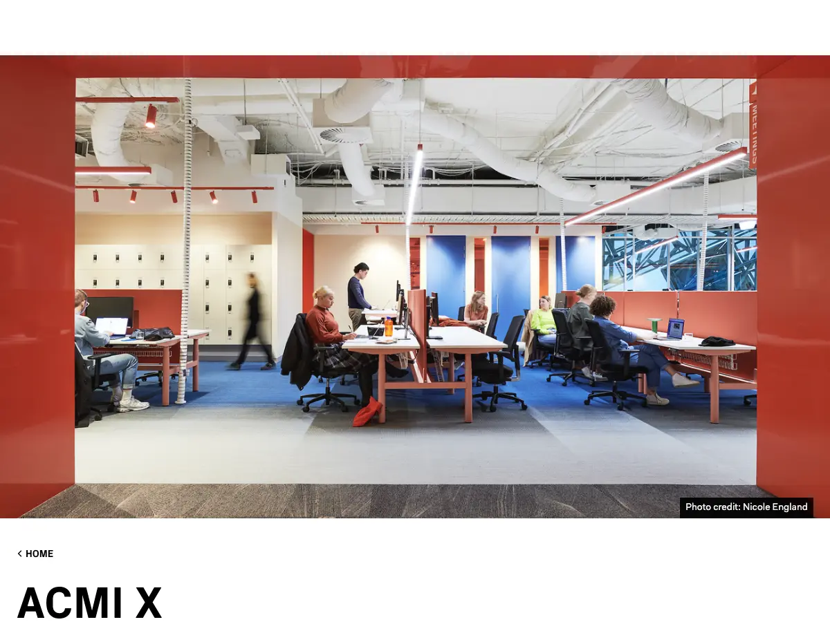 ACMI X's website