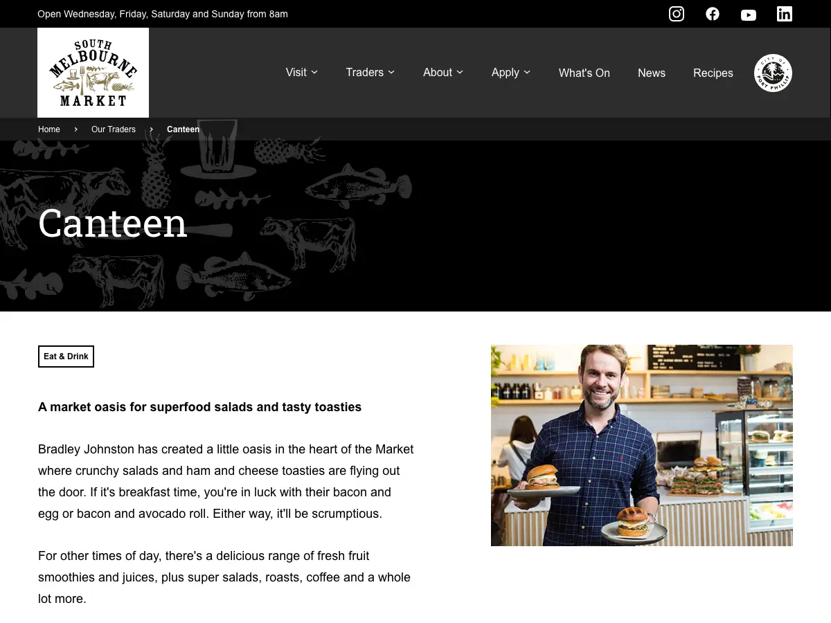 Canteen's website
