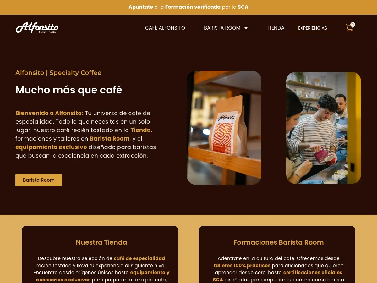 ALFONSITO Brunch Cafe's website