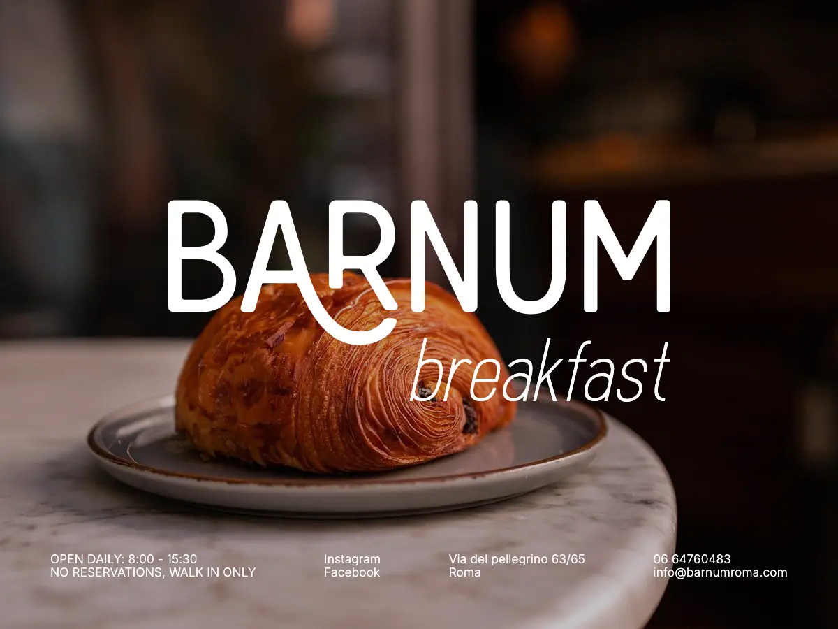 Barnum cafe's website