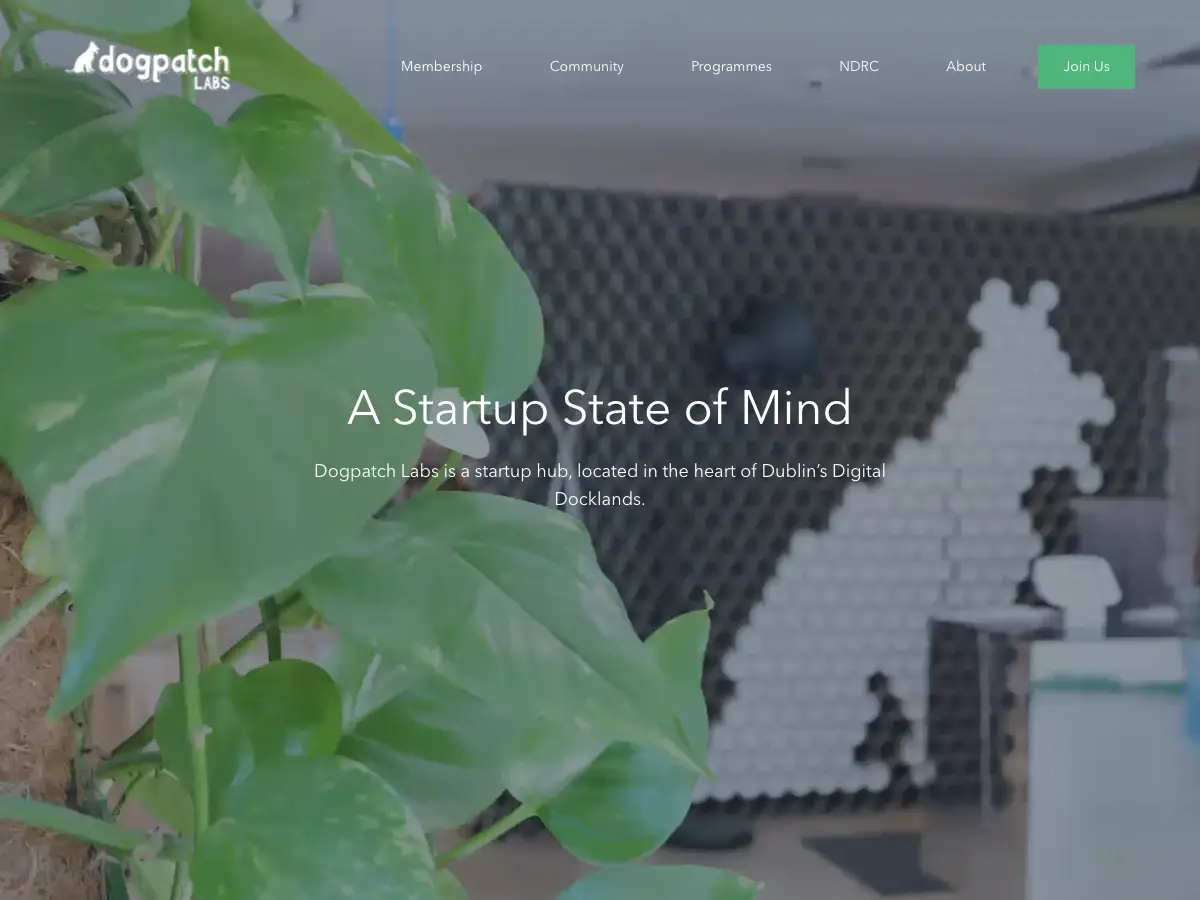 Dogpatch Labs's website