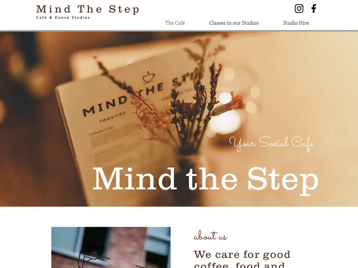 Mind The Step's website