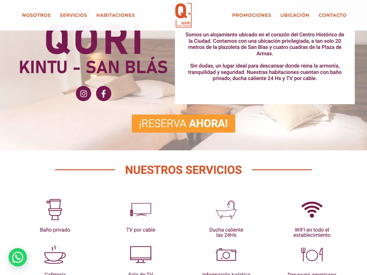 San Blas Plaza Inn's website