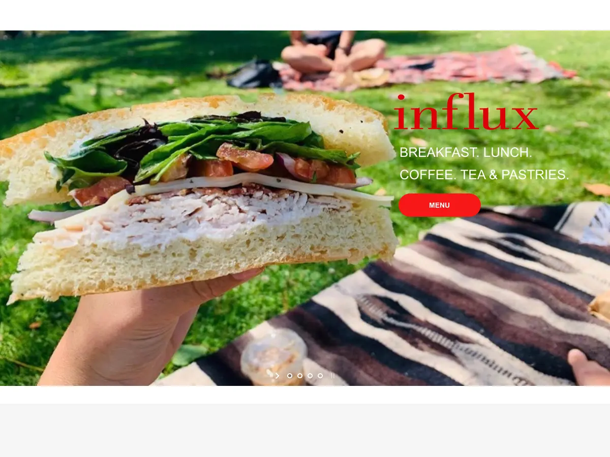 Influx's website