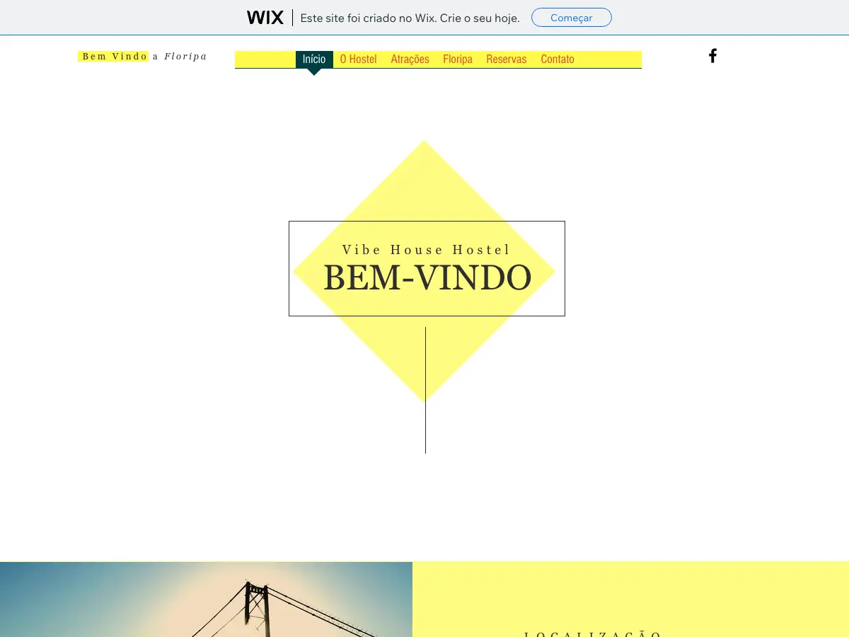 Vibe House Hostel's website