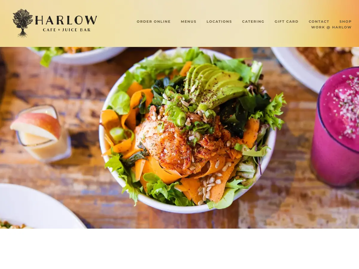 Harlow's website