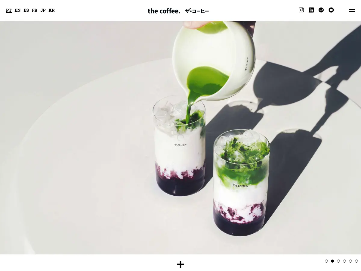The Coffee Eplace's website
