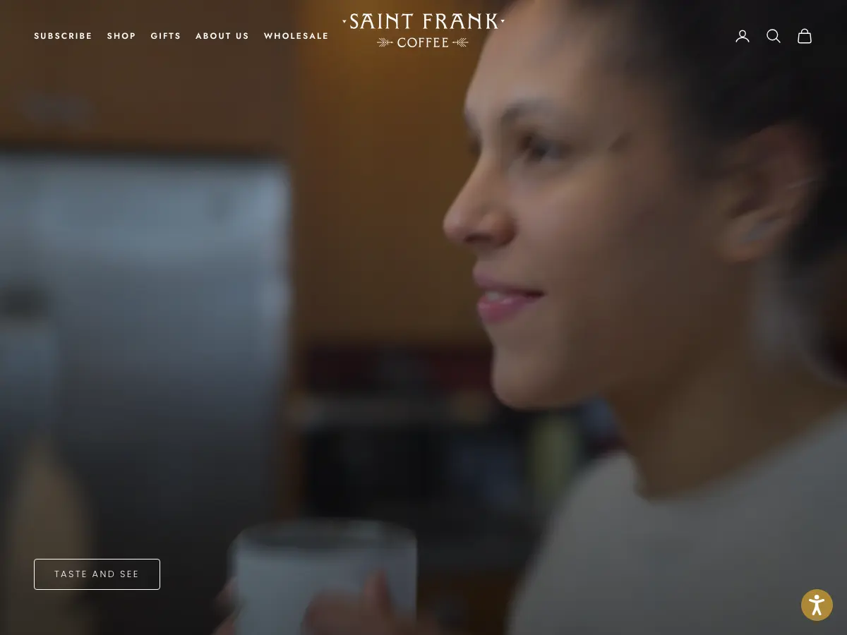 Saint Frank's website