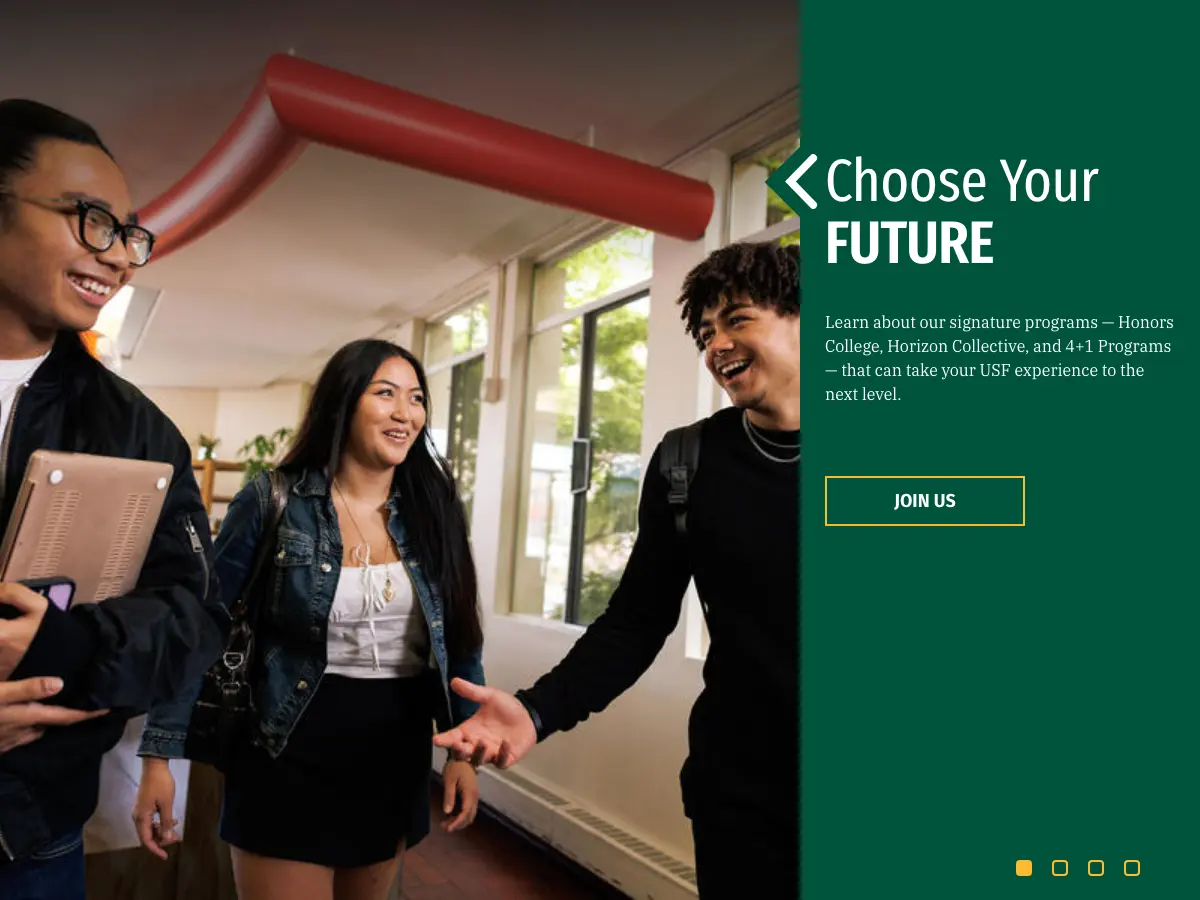 USF - Gleeson Library's website