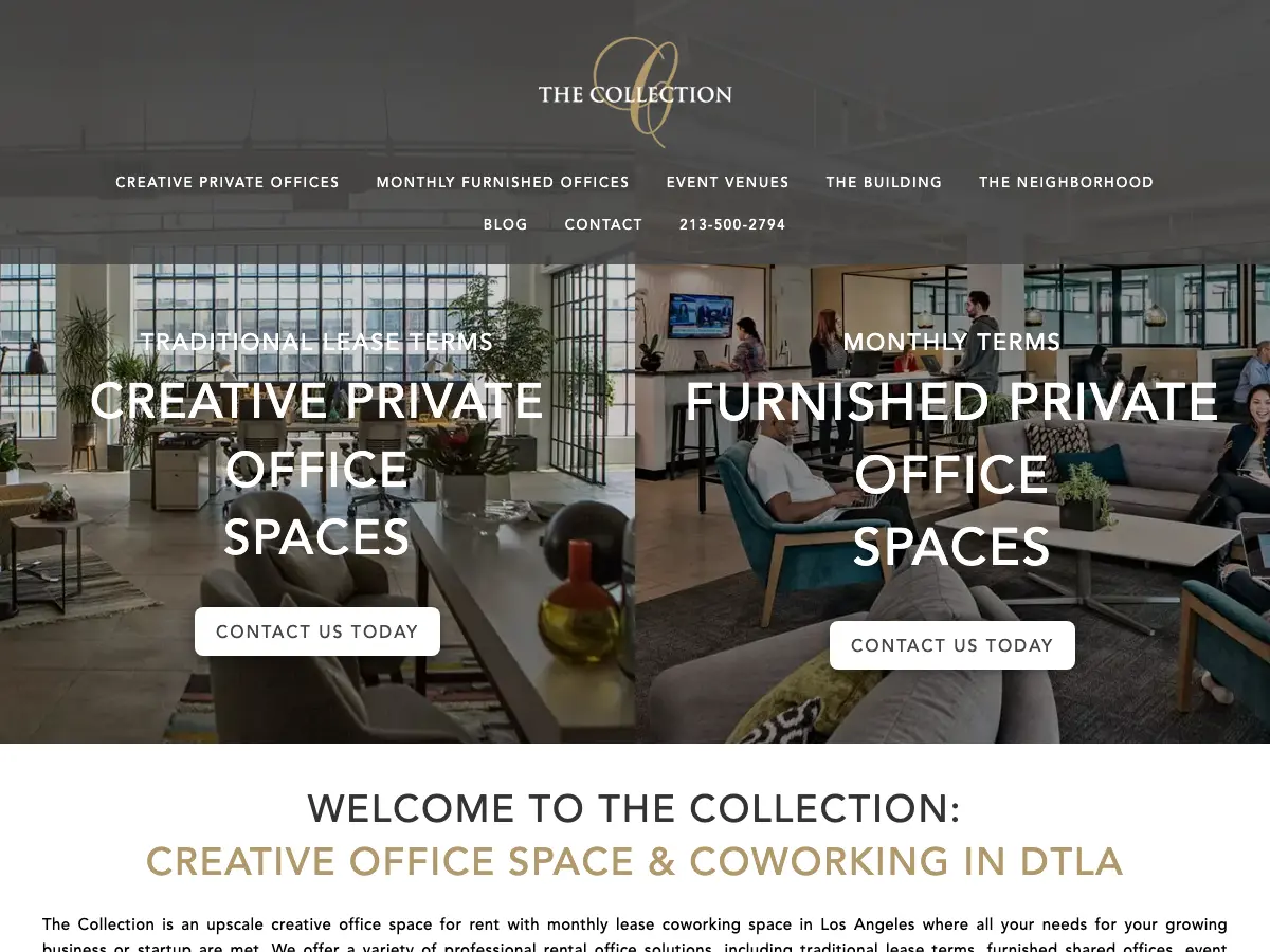 The Collection's website