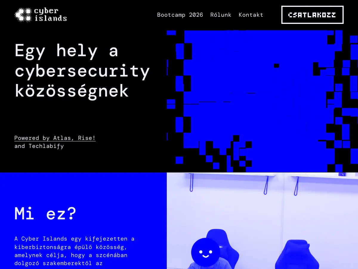 Cyber Islands's website