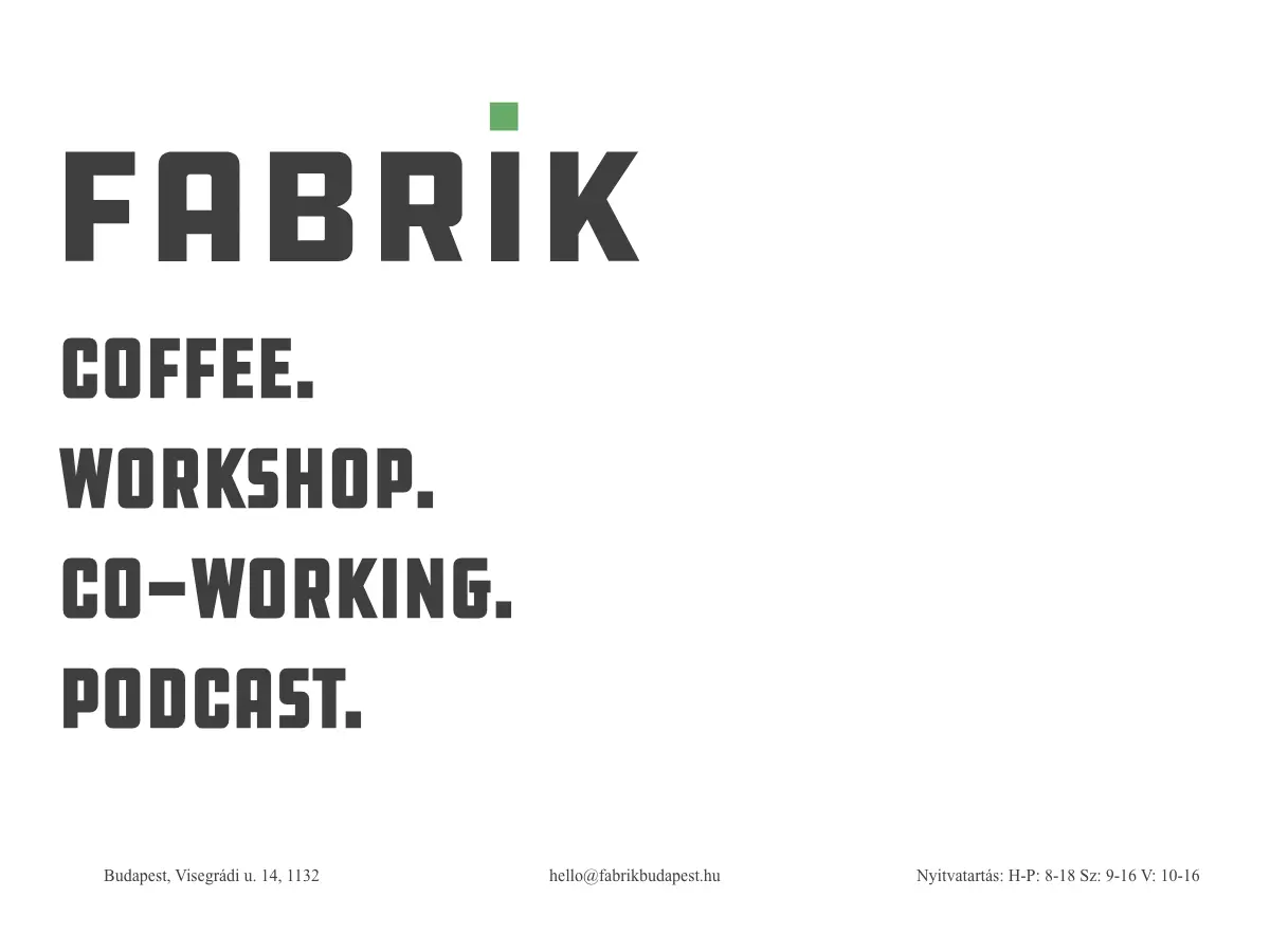 Fabrik's website