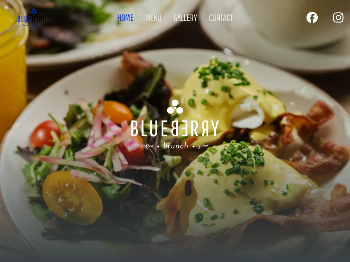 Blueberry Brunch's website