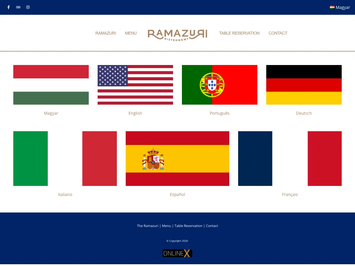 Ramazuri's website
