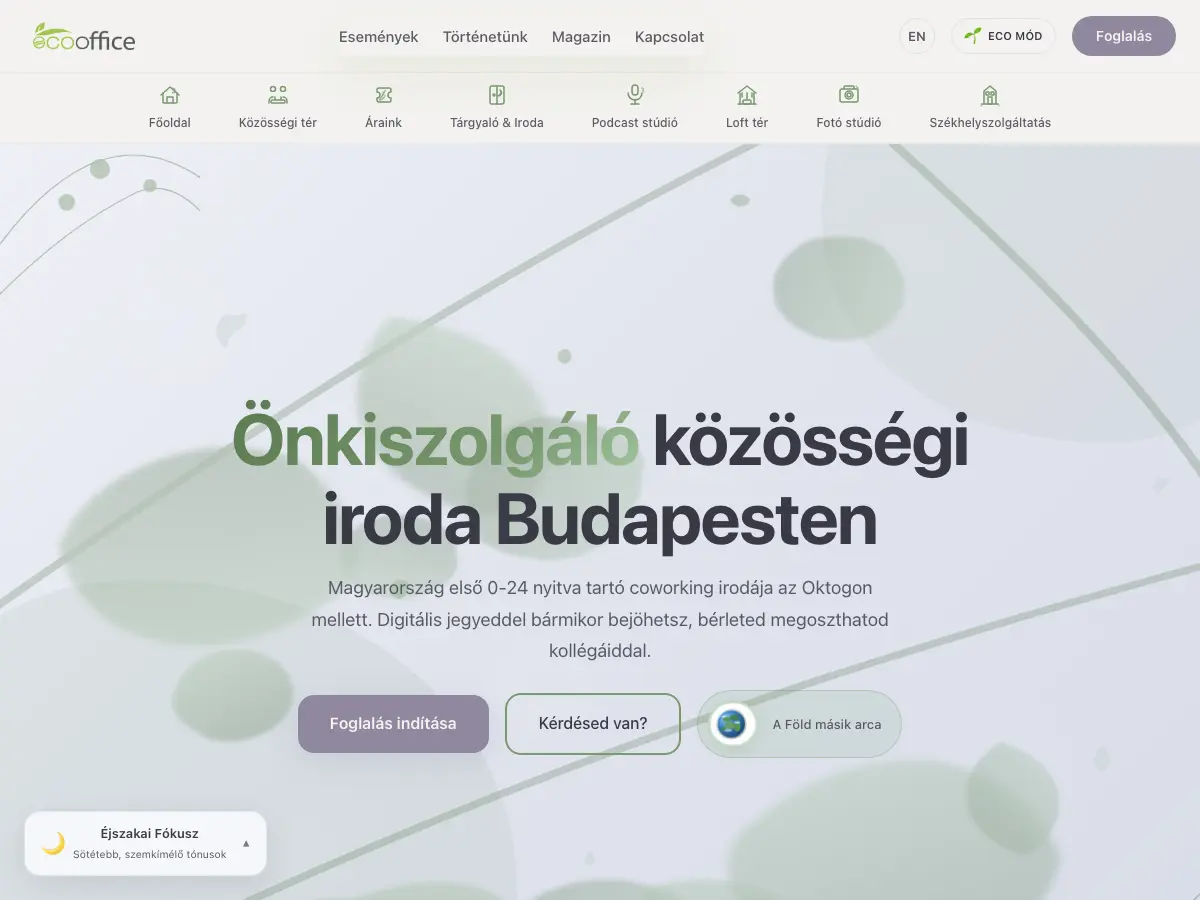 Eco Office's website