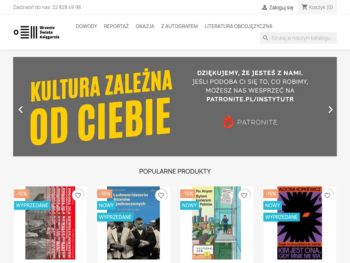 Wrzenie Świata's website