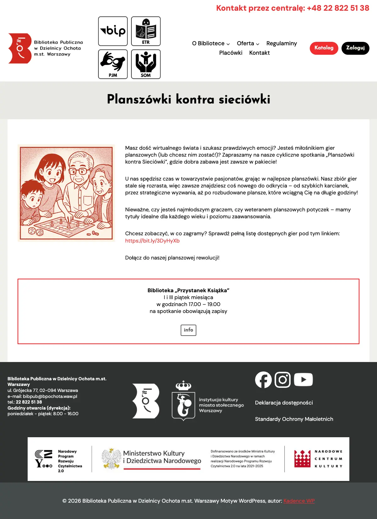 Biblioteka Publiczna w Dzielnicy Ochota m.st. Warszawy - Przystanek Książka, photo 1