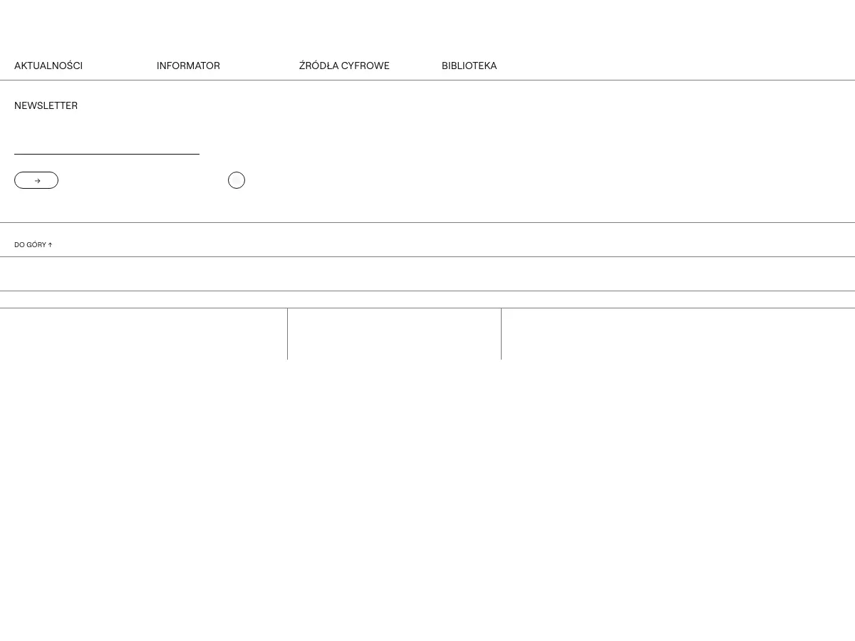 Biblioteka Główna Akademii Sztuk Pięknych w Warszawie's website