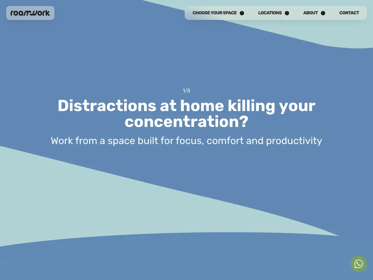 Roamwork Harrington's website