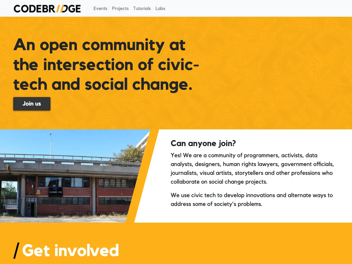 Codebridge's website