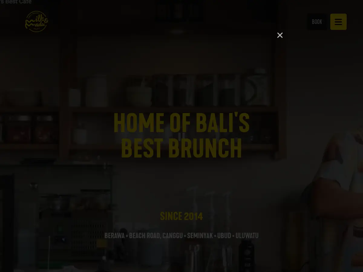 Milk and Madu's website