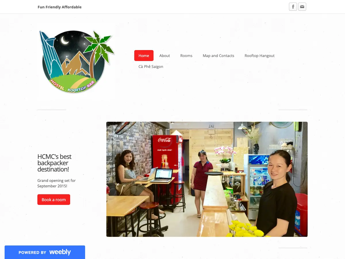 Wanderlust Saigon Hostel & Rooftop Bar's website