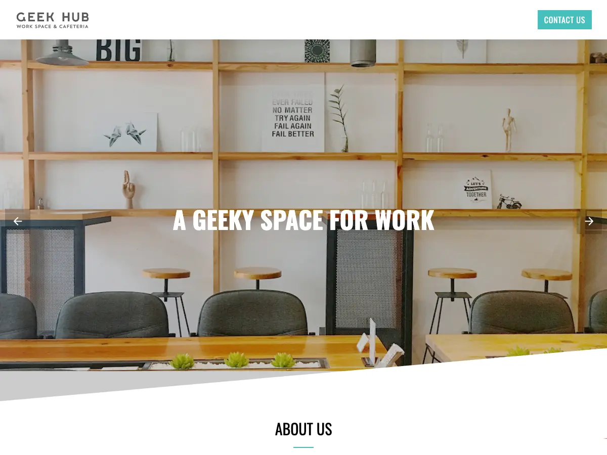 Geek Hub's website