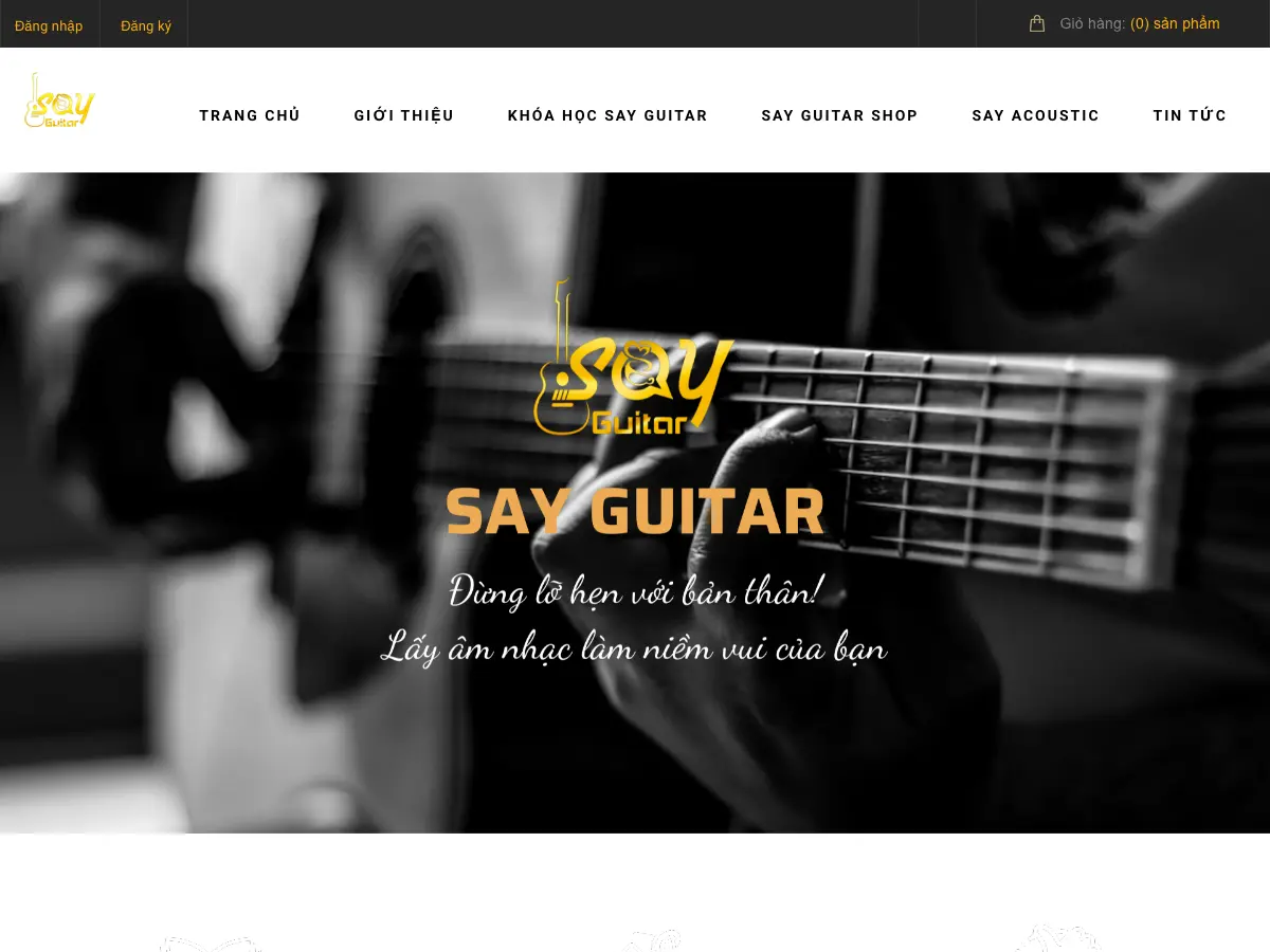 Say Acoustic's website