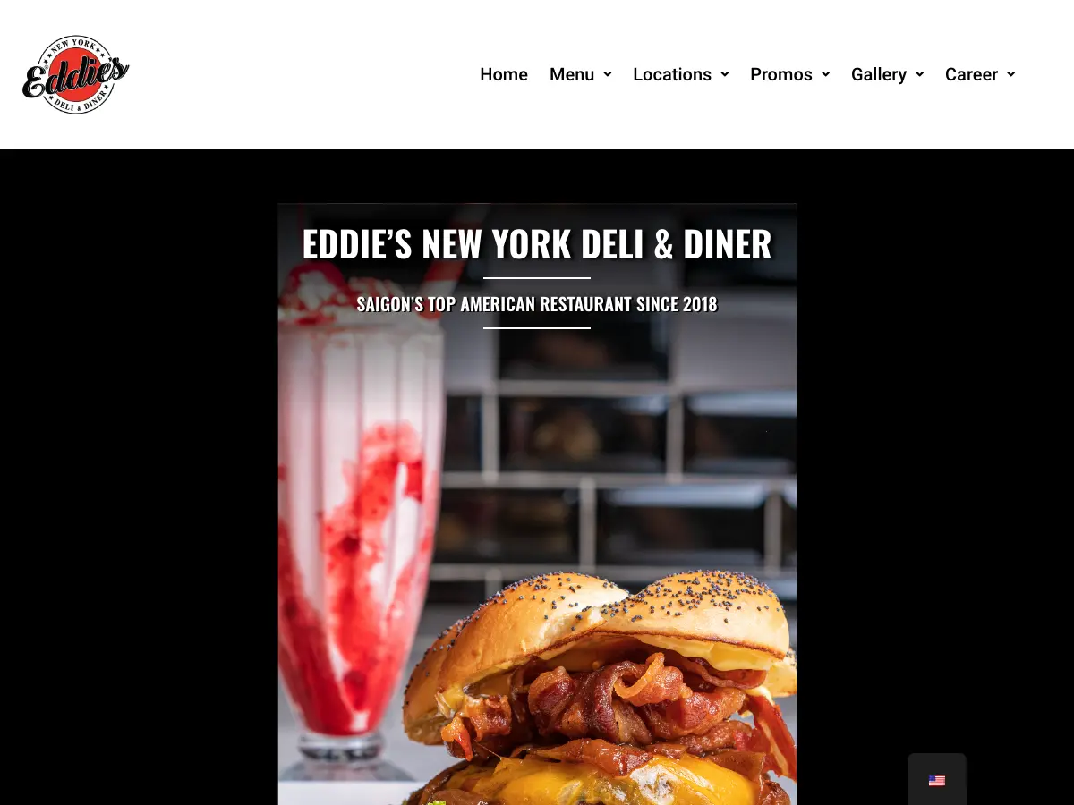 Eddie's New York Deli & Diner's website