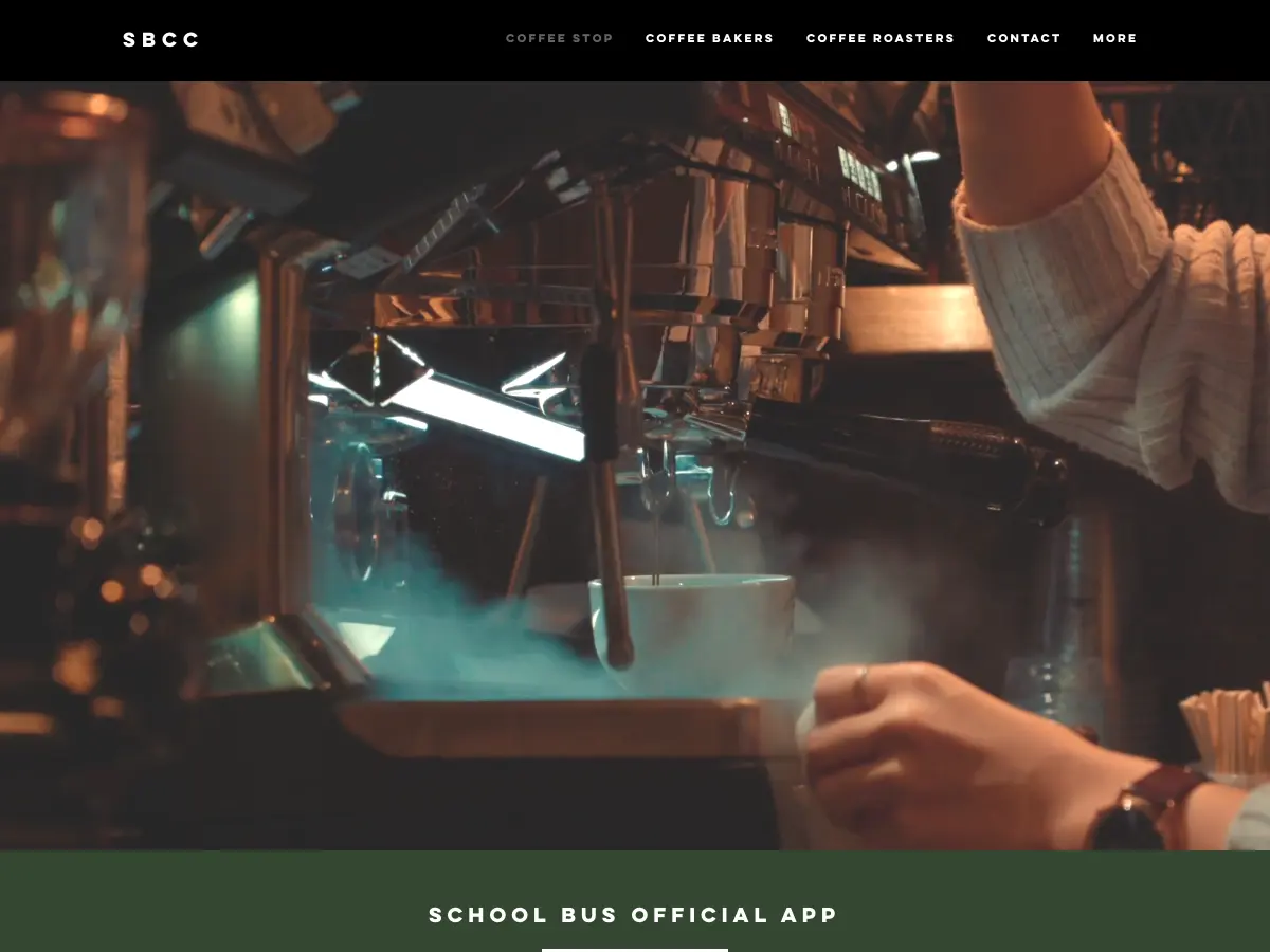 SCHOOL BUS COFFEE STOP's website