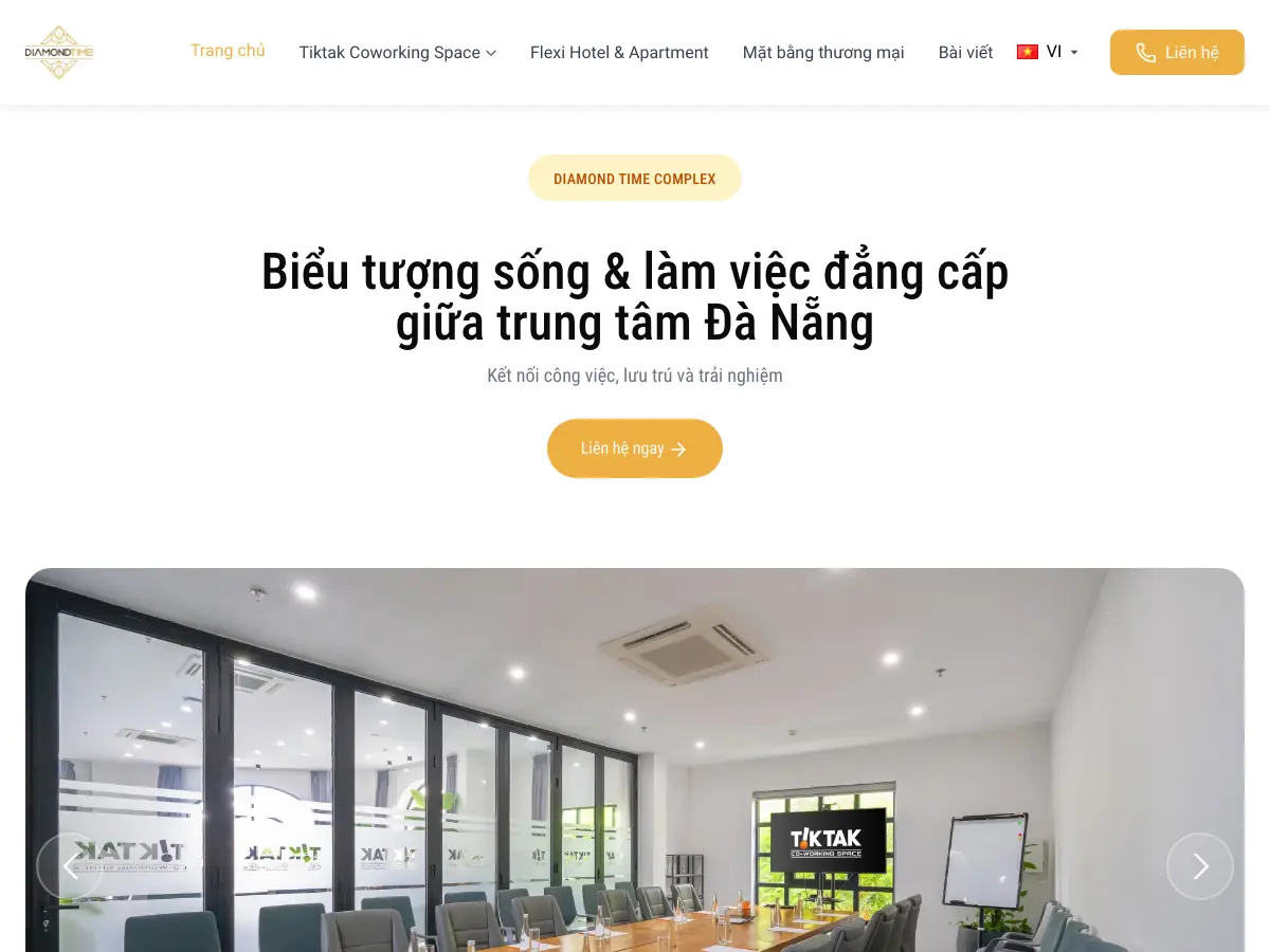 Diamond Time Complex's website
