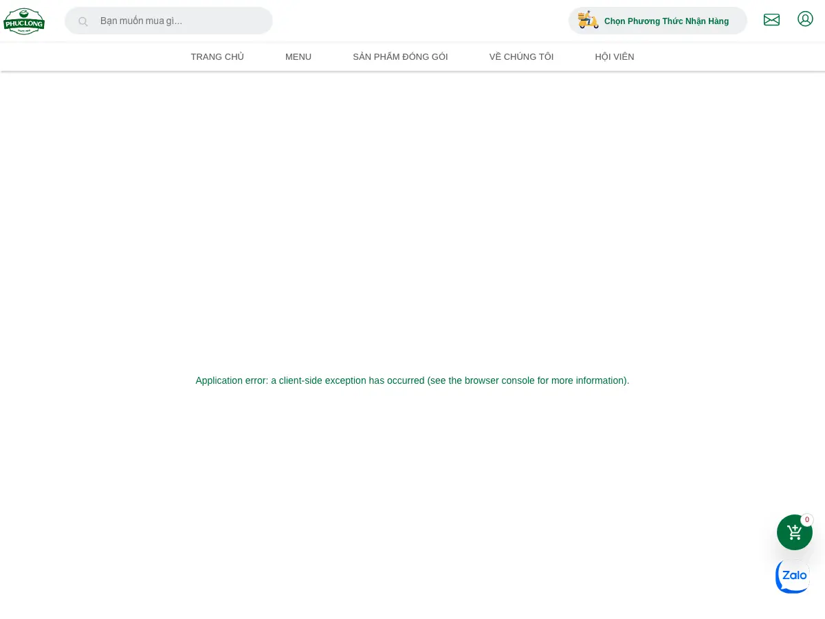 Phúc Long's website